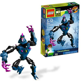 LEGO Ben 10 Alien Force Figures Chromastone Set 8411 NEW SEALED RARE