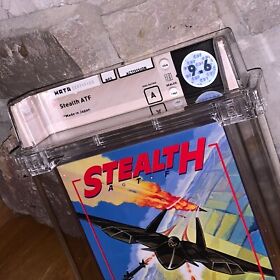 Brand New NES Stealth ATF Factor Sealed WATA 9.6 Graded Nintendo Game 1989 
