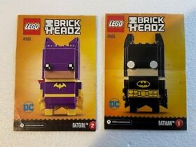 Lego BrickHeadz: 41585 - 41586 - Batman & Batgirl, MANUAL ONLY