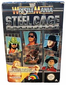 WWF WrestleMania: Steel Cage Challenge - Videojuego Nintendo NES Completo PAL