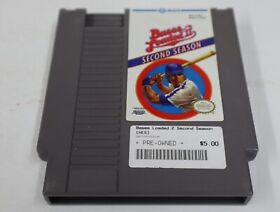 Bases Loaded II 2: Second Season (NES, 1990) Cart Only 3 Screws