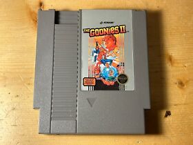 The Goonies II 2 Nintendo Nes Cleaned & Tested Authentic