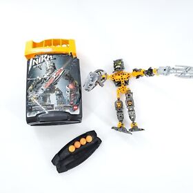 LEGO Bionicle Toa Inika Toa Hewkii 8730 with case 