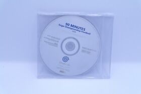 90 minutes Championship Football - Sega Dreamcast - Pre-Production Copy