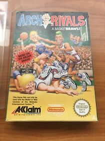 Nintendo NES Game: Arch Rivals AUS Metro Games PAL-A CIB