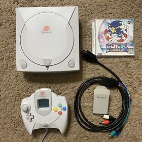 SEGA Dreamcast + Sonic Adventure |  Console Bundle W/  RGC Component Cables