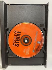 Sega Saturn - Soviet Strike - Tested / Authentic (1996) With Back Tested