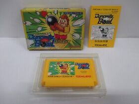 NES -- DYNAMITE BOWL -- Famicom, JAPAN Game. Work fully!! 10333