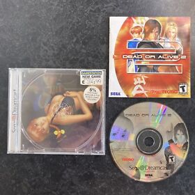 Juego Dead or Alive 2 Sega Dreamcast (NTSC U) en caja con disco manual ¡Como nuevo!