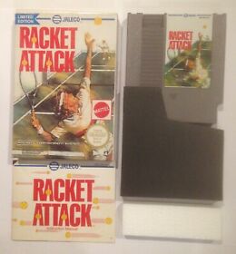 RACKET ATTACK - Boxed NES Game..