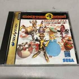 Used 1994 SEGA Clockwork Knight: Pepperouchau no Daibouken Jyoukan Sega Saturn 