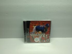 World Series Baseball 2K1 Sega Dreamcast Brand New Factory Sealed 1st PRINT VGC 