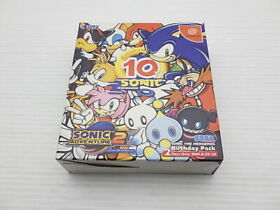 Sonic Adventure 2 Birthday Pack DreamCast JP GAME. 9000020043521