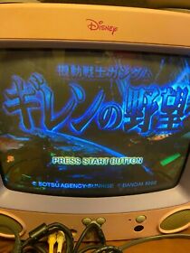Sega Saturn Mobile Suit Gundam Giren no Yabou Ambitious DATE DISK GUNPLA JAPAN