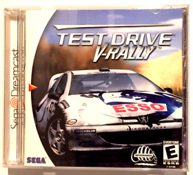 TEST DRIVE V-RALLY~2000~SEGA DREAMCAST~Video Game~INFOGRAMES~Rated E~EXCELLENT