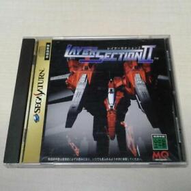 Layer Section II 2 Sega Saturn SS Shooter Video Game Import From Japan