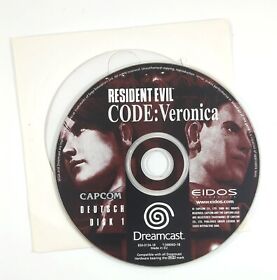 Resident Evil – Code: Veronica (Nur Disc 1) - Dreamcast, SEGA