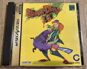 Brain Dead 13 Braindead (Sega Saturn) Japanese version, complete, CIB, US seller