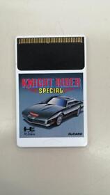 Pack-In Video Knight Rider Pc Engine Software