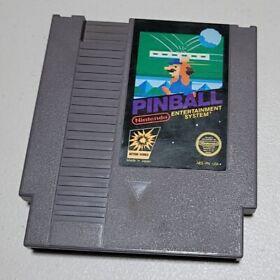 Pinball ORIGINAL NINTENDO NES GAME Tested + Working & Authentic