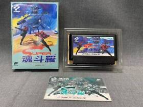 Nintendo Family Computer FC used game SUPER Kontra Super Contra Konami japan