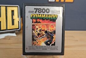 Commando (Atari 7800, 1989) Game ONLY