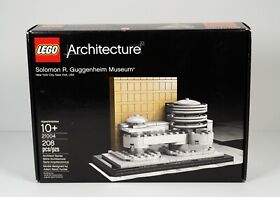 LEGO Architecture Solomon Guggenheim Museum 21004 (208pcs) New/Sealed/Fast Ship