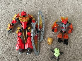 Lego Bionicle 70787 70783 Toa Tahu And Protector of Fire