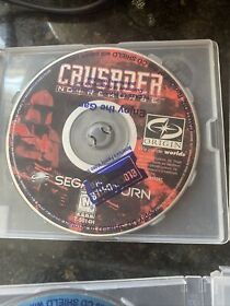 Crusader: No Remorse (Sega Saturn, 1996) Disc Only: Blockbuster Rental