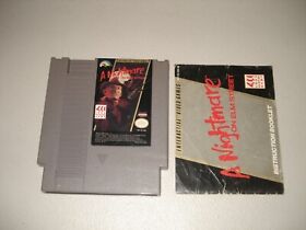 Nightmare on Elm Street with Manual Nintendo NES