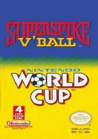 NES Super Spike Volleyball And World Cup Soccer [Game Only]