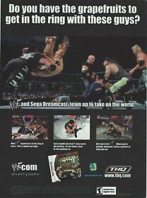 WWF Royal Rumble Print Ad/Poster Art Sega Dreamcast
