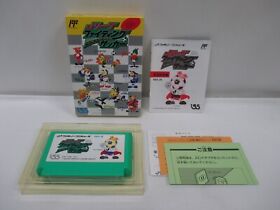 NES -- J League Fighting Soccer -- Box. Famicom, JAPAN Game. 13452