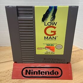 Fotos auténticas de NES Low G Man para Nintendo Entertainment System probadas