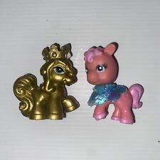 FILLY PRINCESS Golden Pony swarovski crystal crown  + princess crystal