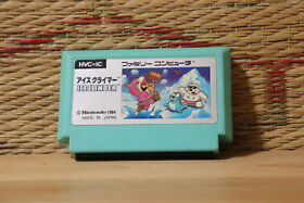 Ice Climber Japan Nintendo Famicom FC NES Very Good Condition!