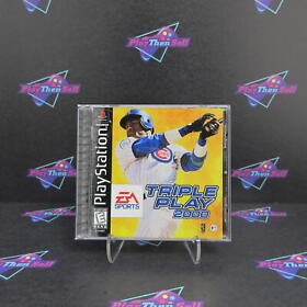 Triple Play 2000 PS1 PlayStation 1 + Reg Card - Complete CIB