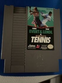 Chris Evert & Ivan Lendl In Top Players Tennis Nintendo NES Tested