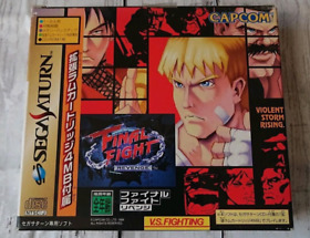 Sega Saturn Final Fight Revenge CAPCOM Japan SS *RARE*