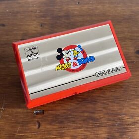 NINTENDO GAME & And Watch Mickey & Donald 1982 DM-82