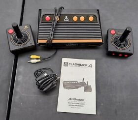 Atari Flashback 4 Classic Game Console AR2670 Plug And Play Video Game & Acces. 