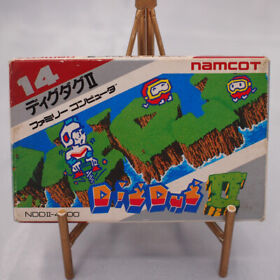 Dig Dug 2 Nintendo Famicom Japan Tested RetroGaming w/manual