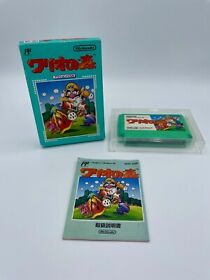 Wario no Mori Wario's Woods Famicom NES Japan import US Seller TESTED