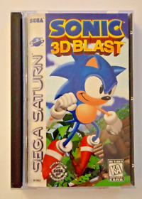 Sonic 3D Blast Sega Saturn Complete in Box Registration Card CIB