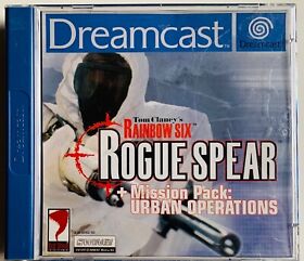 Tom Clancy´s Rainbow Six Rogue Spear - Sega Dreamcast - OVP / CIB / PAL