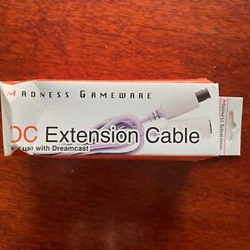 Sega Dreamcast Extension Cable for Dreamcast system (New Inside the damaged box)