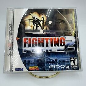 Fighting Force 2 For Sega Dreamcast 1999 Complete w/ Manual & Game