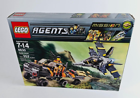 LEGO Agents 8630 Mission 3: Gold Hunt Brand New Monster Truck Jet Airplane Fuse
