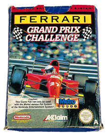 Ferrari Grand Prix Challenge Nintendo NES Boxed PAL *No Manual* 