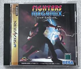 FIGHTER'S MEGAMIX for SEGA SATURN Japan import US Seller